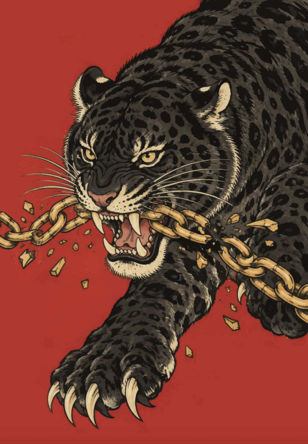Break the Chain art print by MUNDAY Studio