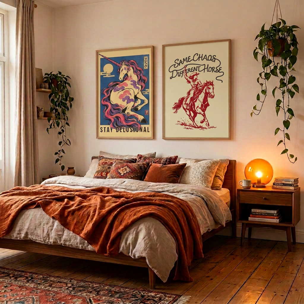 Art prints for the bedroom