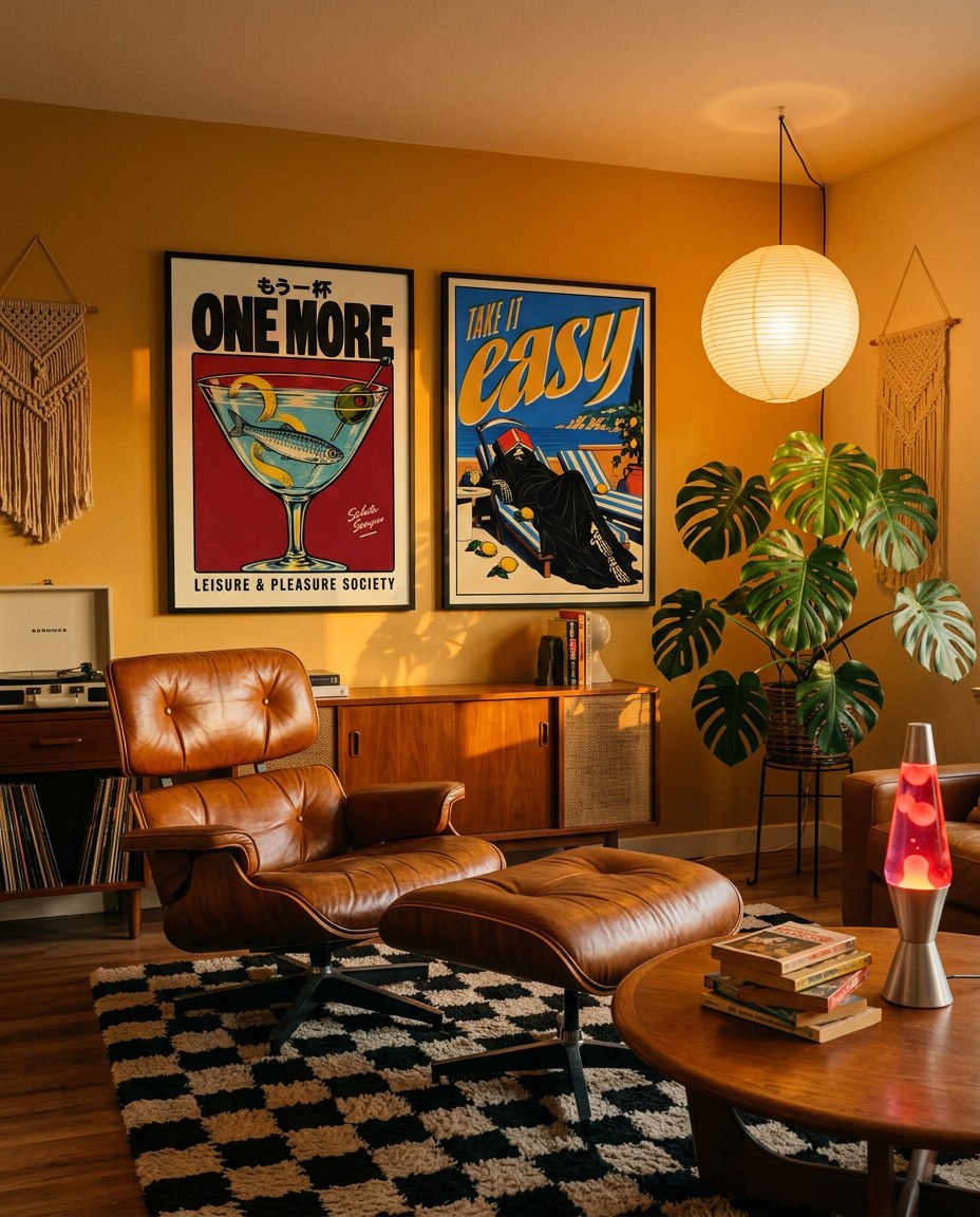 MUNDAY prints in a customer's home 1