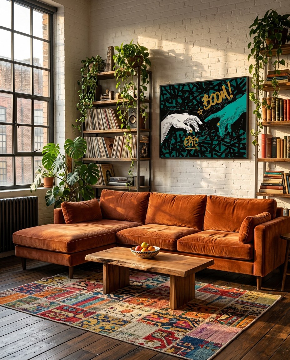 MUNDAY prints in a customer's home 5